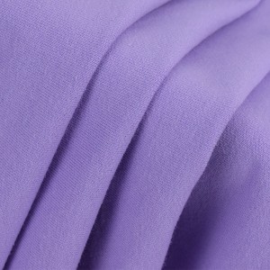 Cotton lycra solid fabric 230gsm MOQ 55M