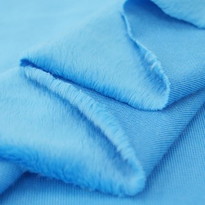 3mm Minky solid fabric 230gsm MOQ 5m